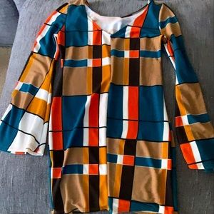 Multi colored dressed